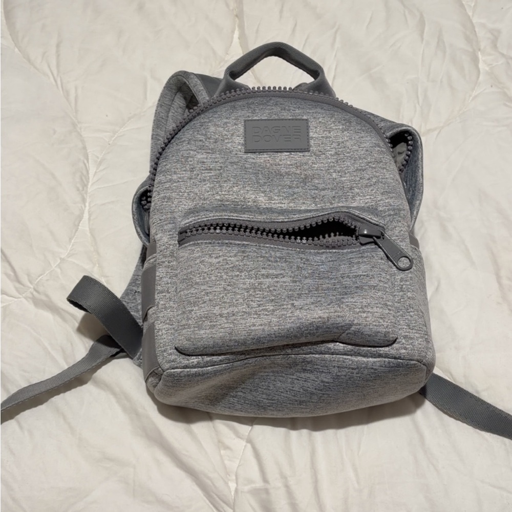 Dagne Dover Heather Gray Backpack